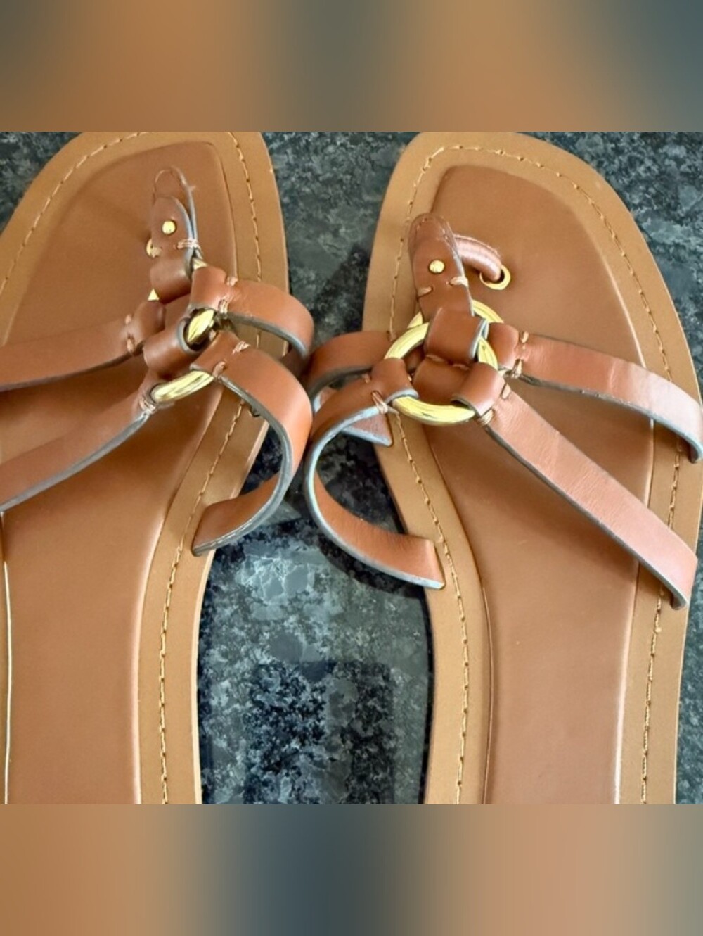 NWOT - Zara Brown Strappy Sandals – Size 41 (US 10)